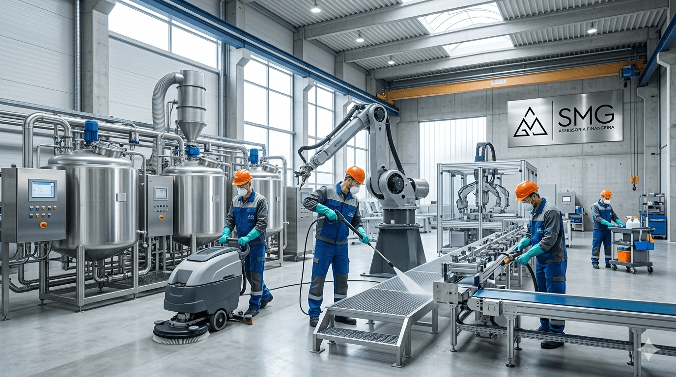 SMG Assessoria Financeira - Solução em Fomento Mercantil para Empresas de Limpeza Industrial em Campinas